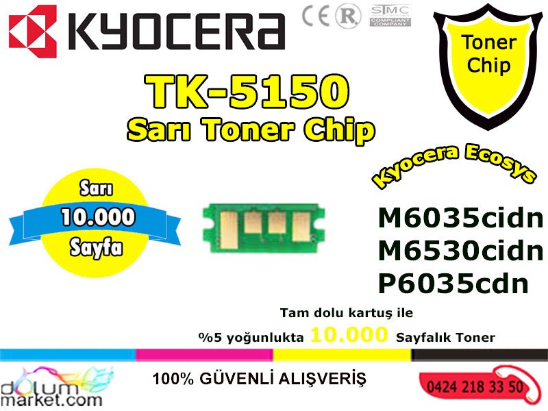TK-5150-Tonerchip-Yellow