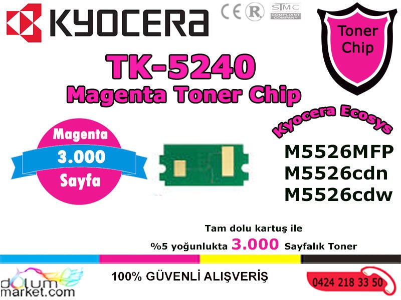 TK-5240-Magenta-Toner-Chip