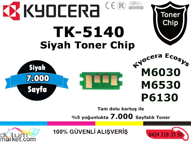 Kyocera_TK_5140_Toner_Chip_Siyah.
