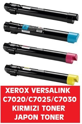 Xerox Versalink C7020 C7025 C7030 Kırmızı TOner,106R03747 Toner